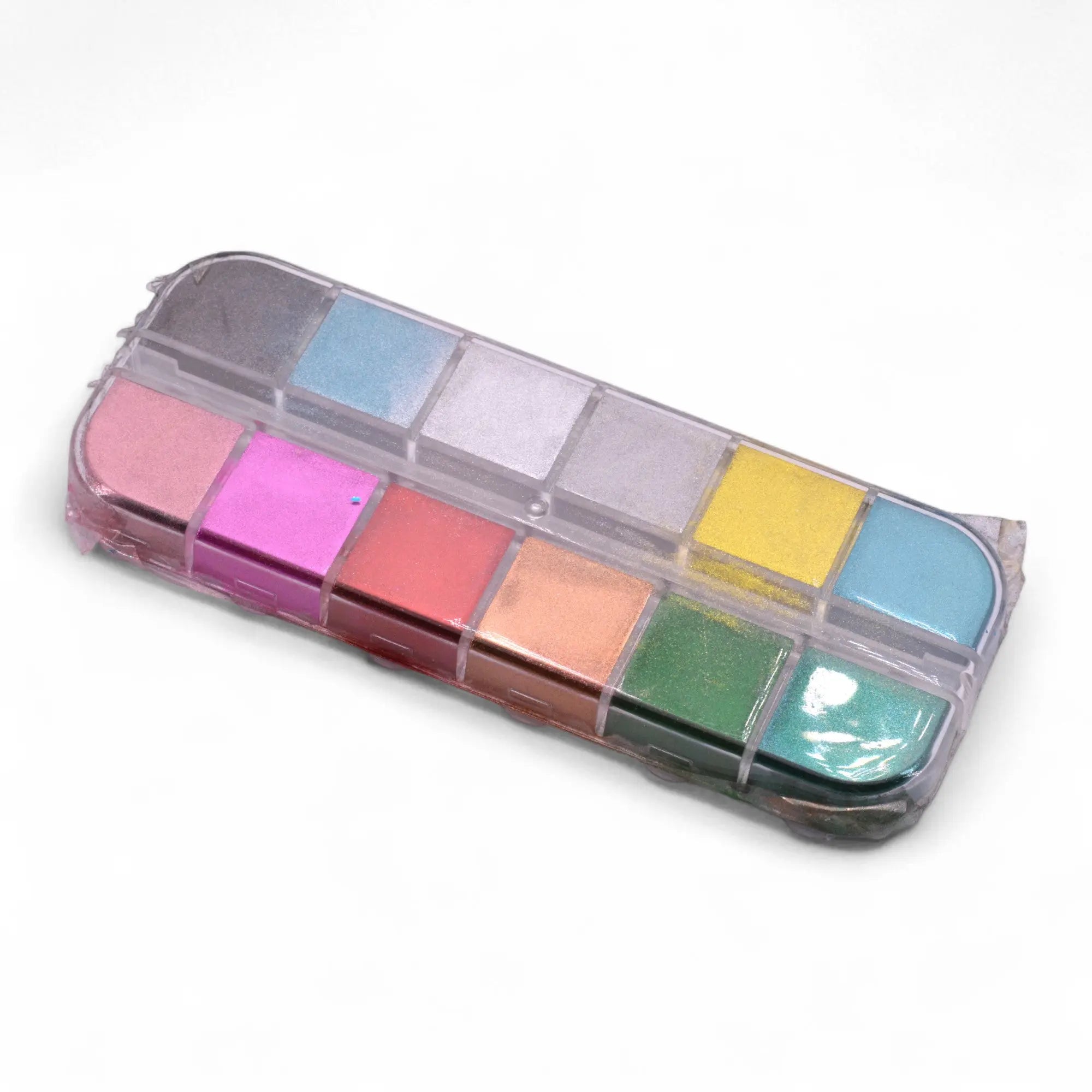 Boite de 12 Poudres Chrome Colorés OCIBEL
