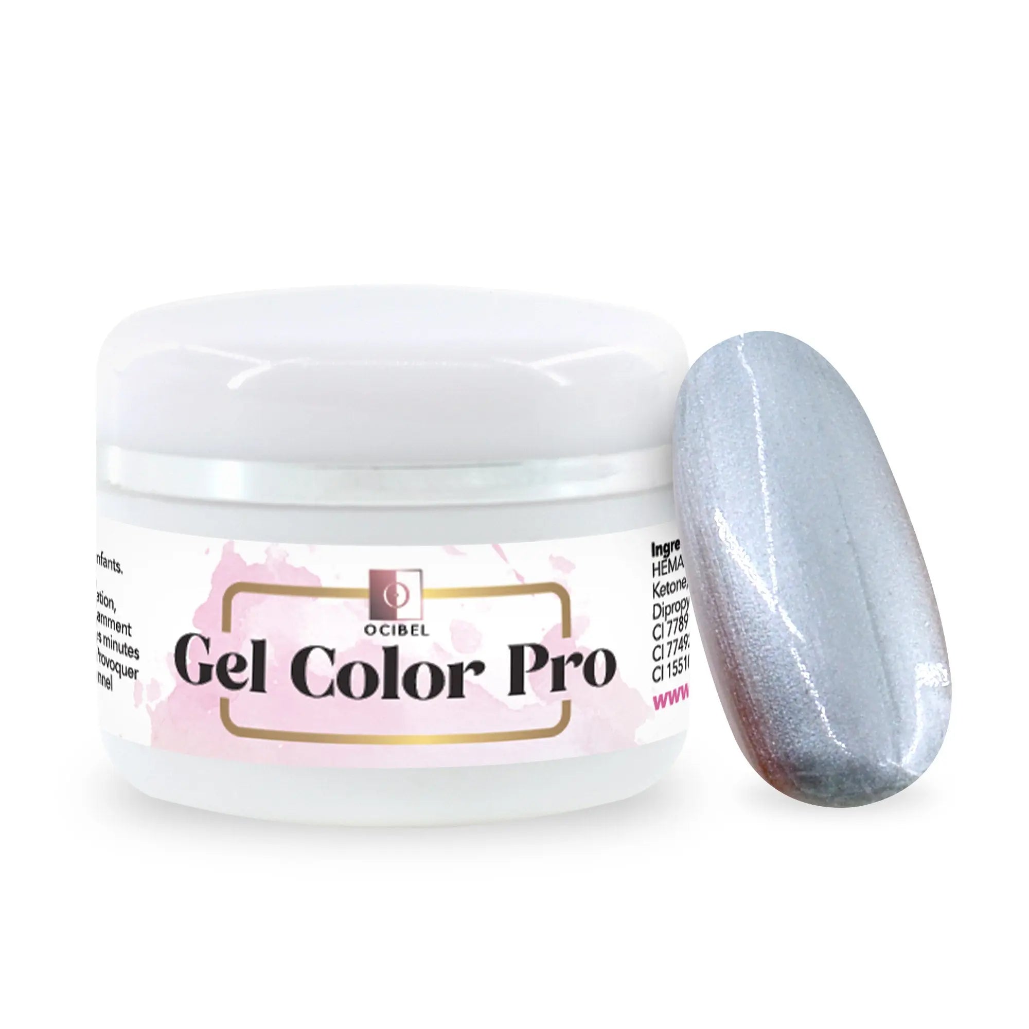 Gel Color Pro 5ml 4722 - Gris Givré OCIBEL