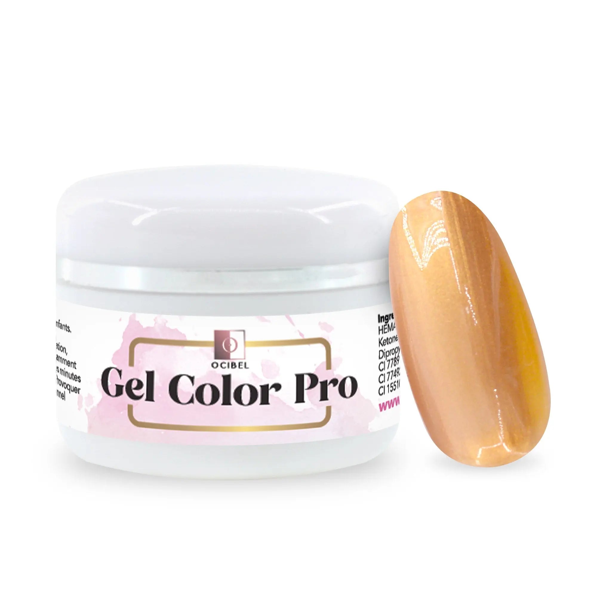 Gel Color Pro 5ml 4730 - Or Rose Satiné OCIBEL