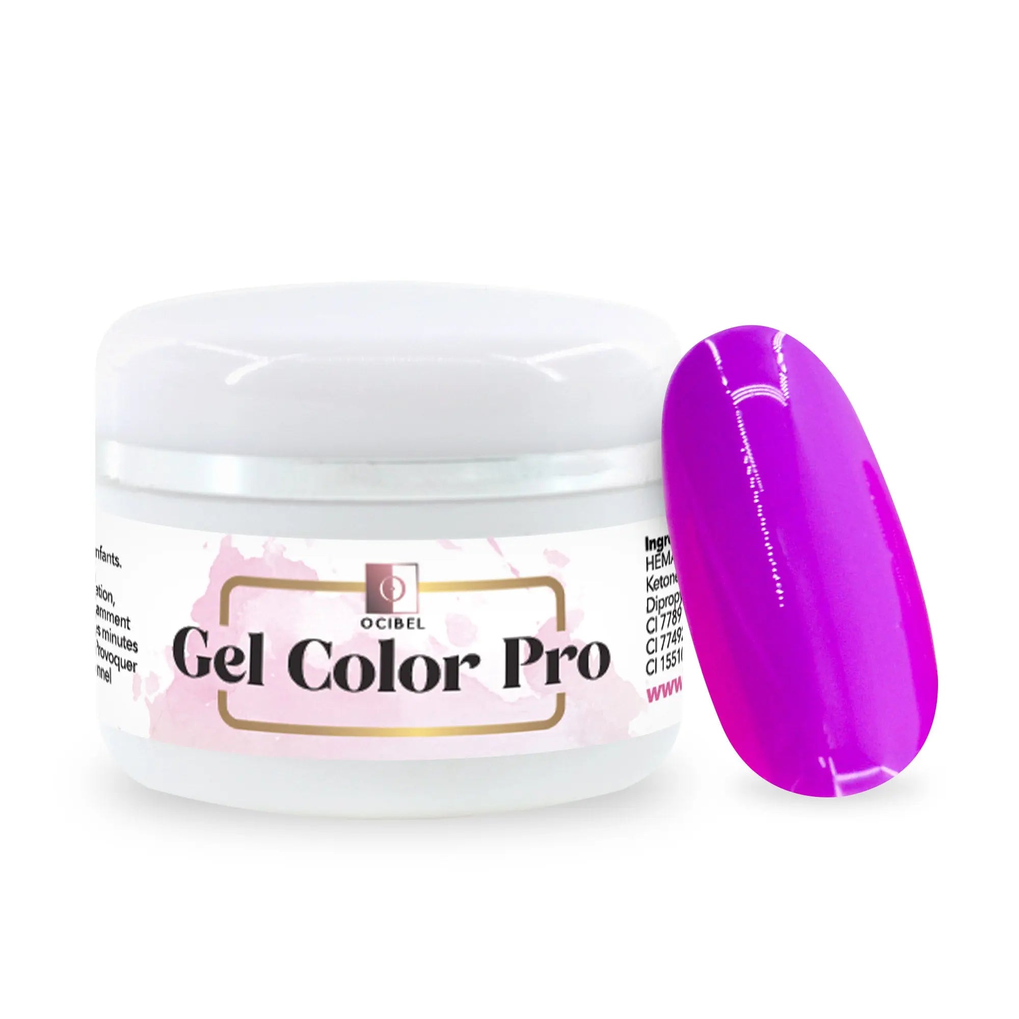 Gel Color Pro 5ml 4780 - Rose Velours OCIBEL