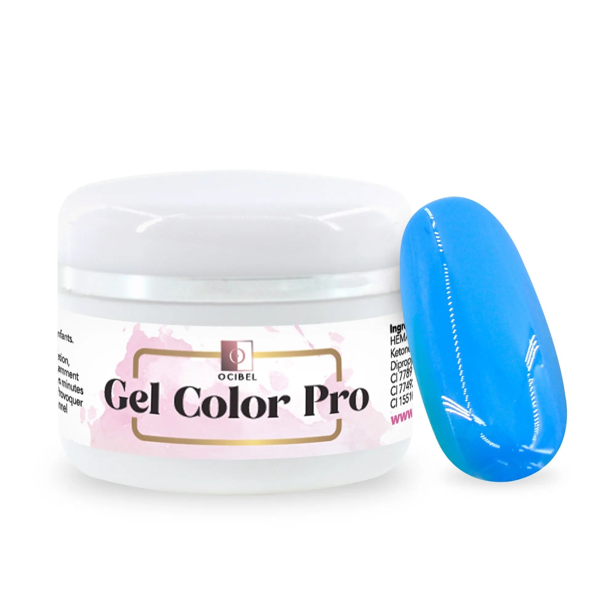 Gel Color Pro 5ml 4783 - Bleu Tropical OCIBEL