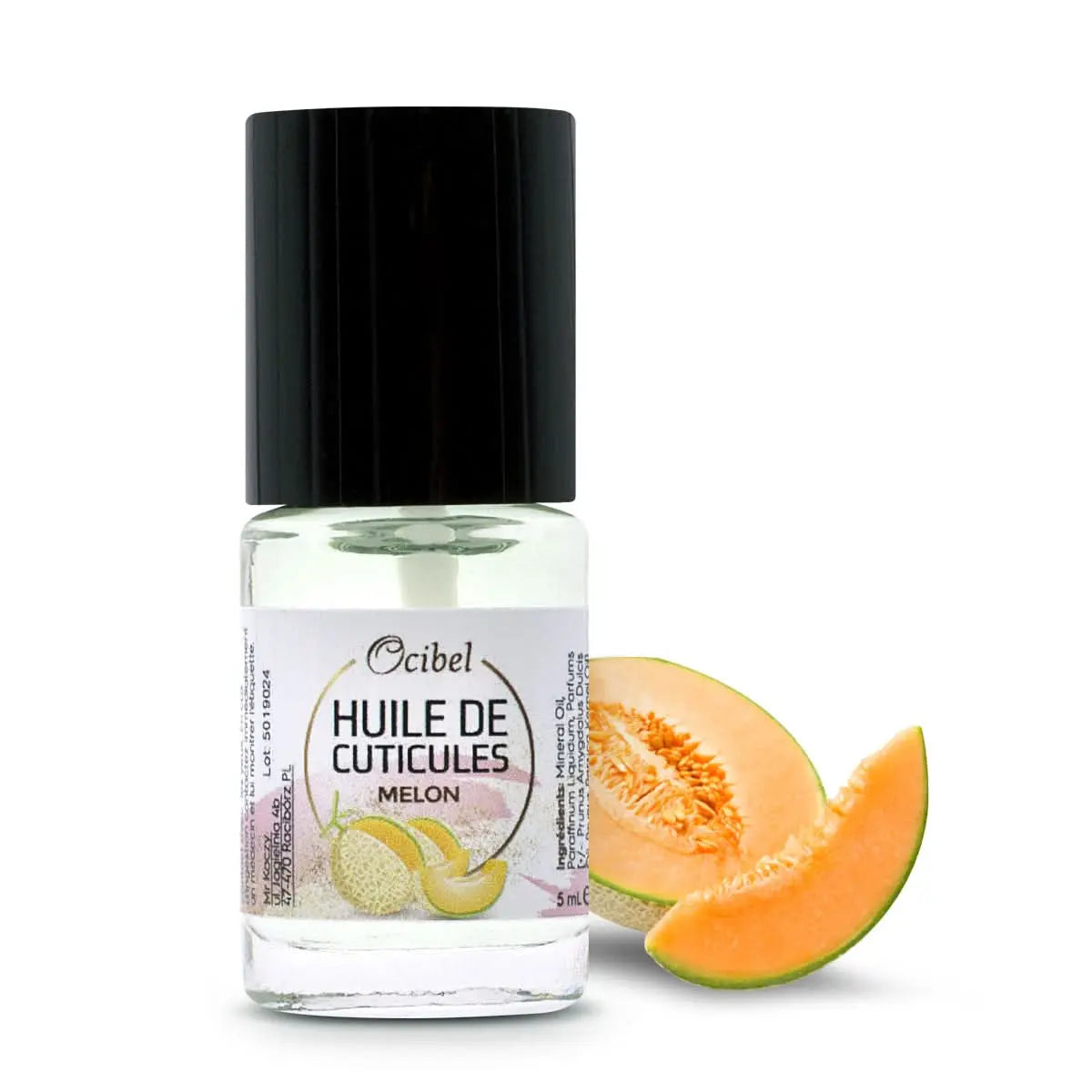 Huile de cuticule parfumée 'Melon' - 5 ml OCIBEL