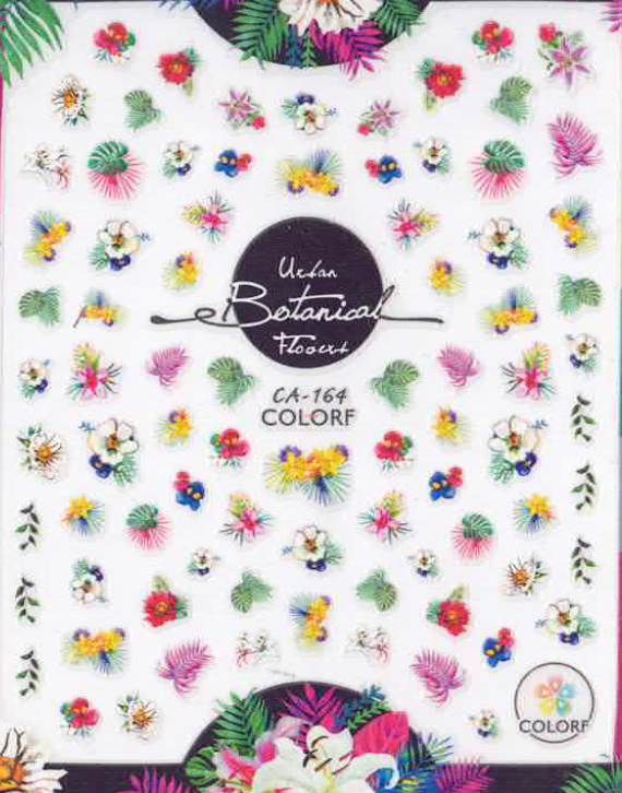 Planche Stickers Autocollant Plante OCIBEL