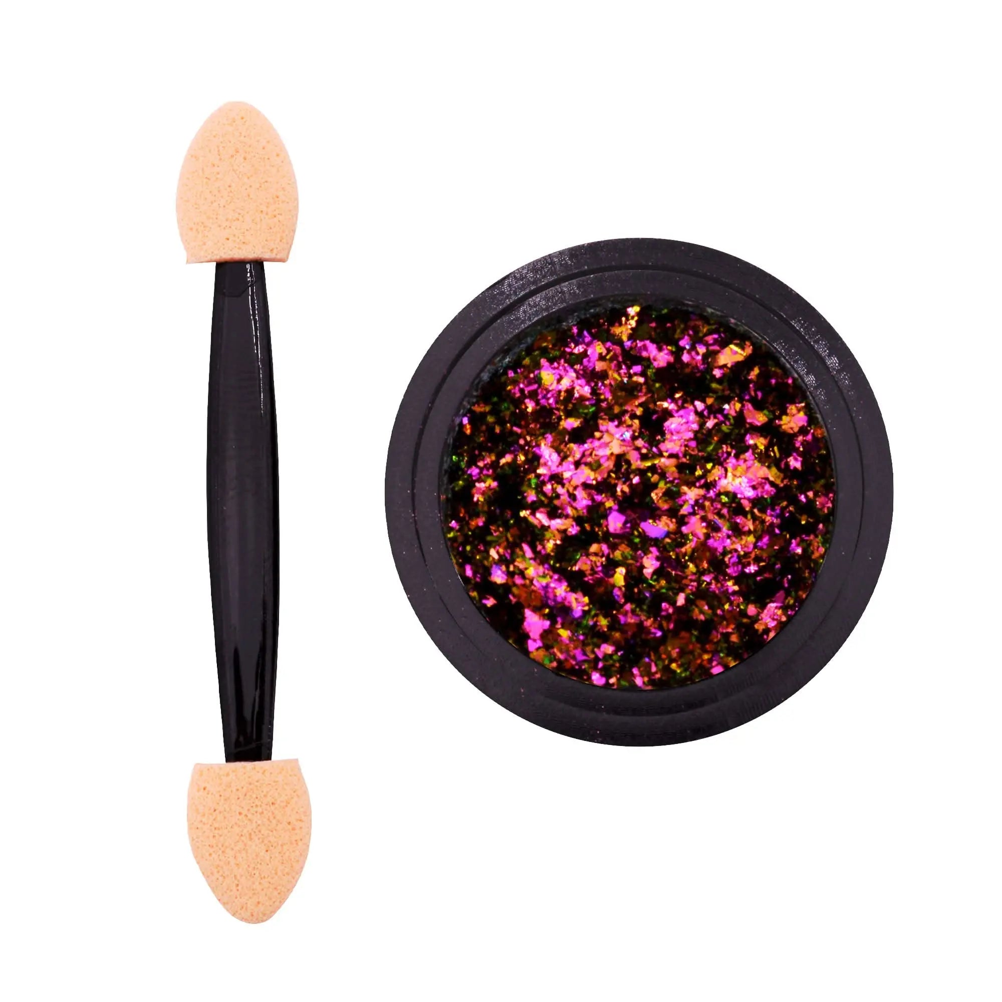 Poudre Chrome Flakes Violet OCIBEL