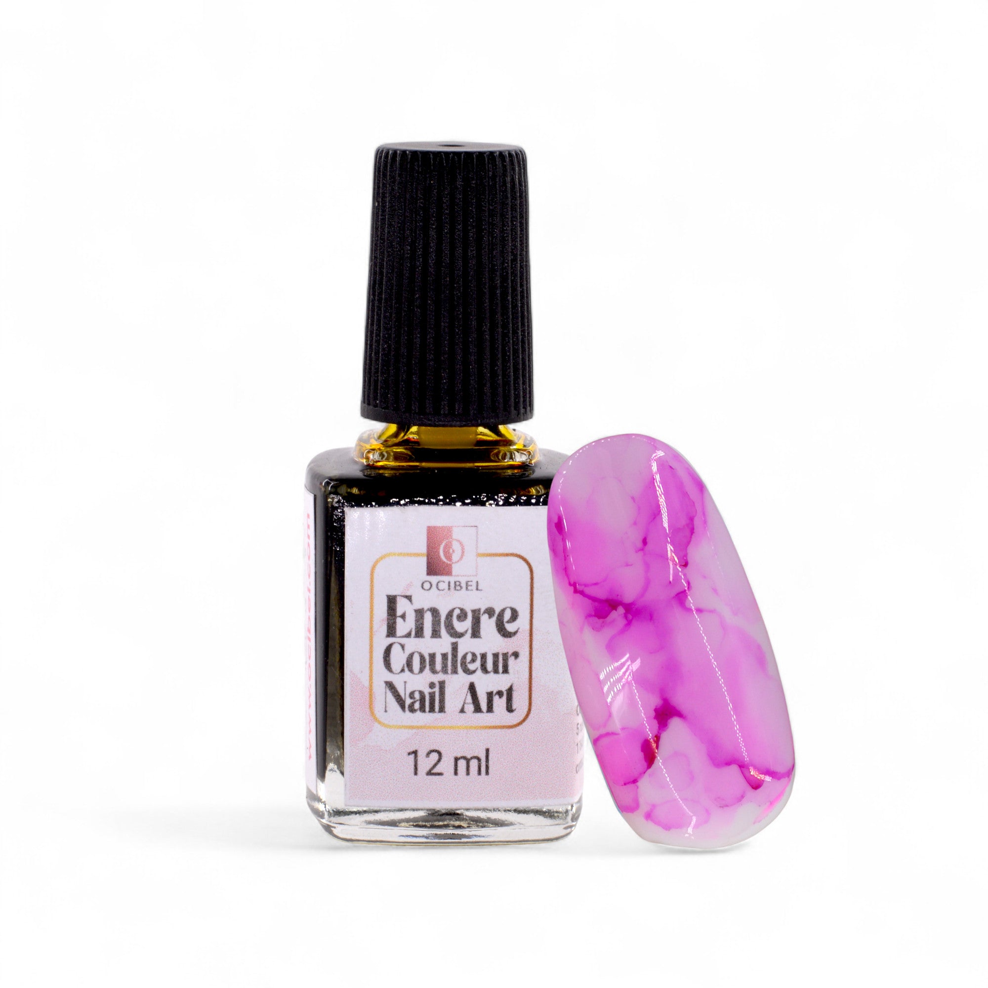 Encres Nail Art – Effets Marbrés & Créations Abstraites – Violet 12 ml OCIBEL