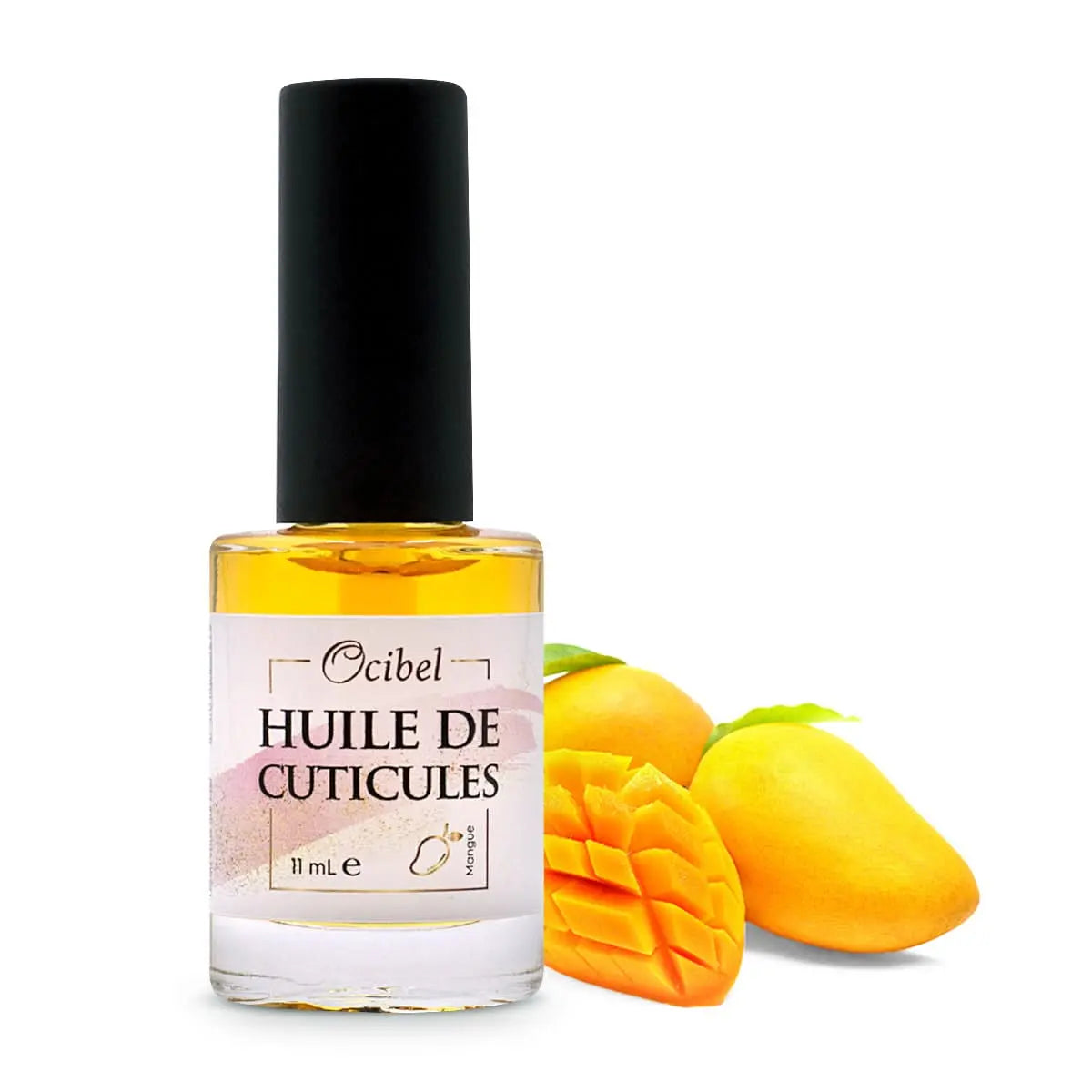 Huile de cuticule parfumée Mangue - 11 ml OCIBEL