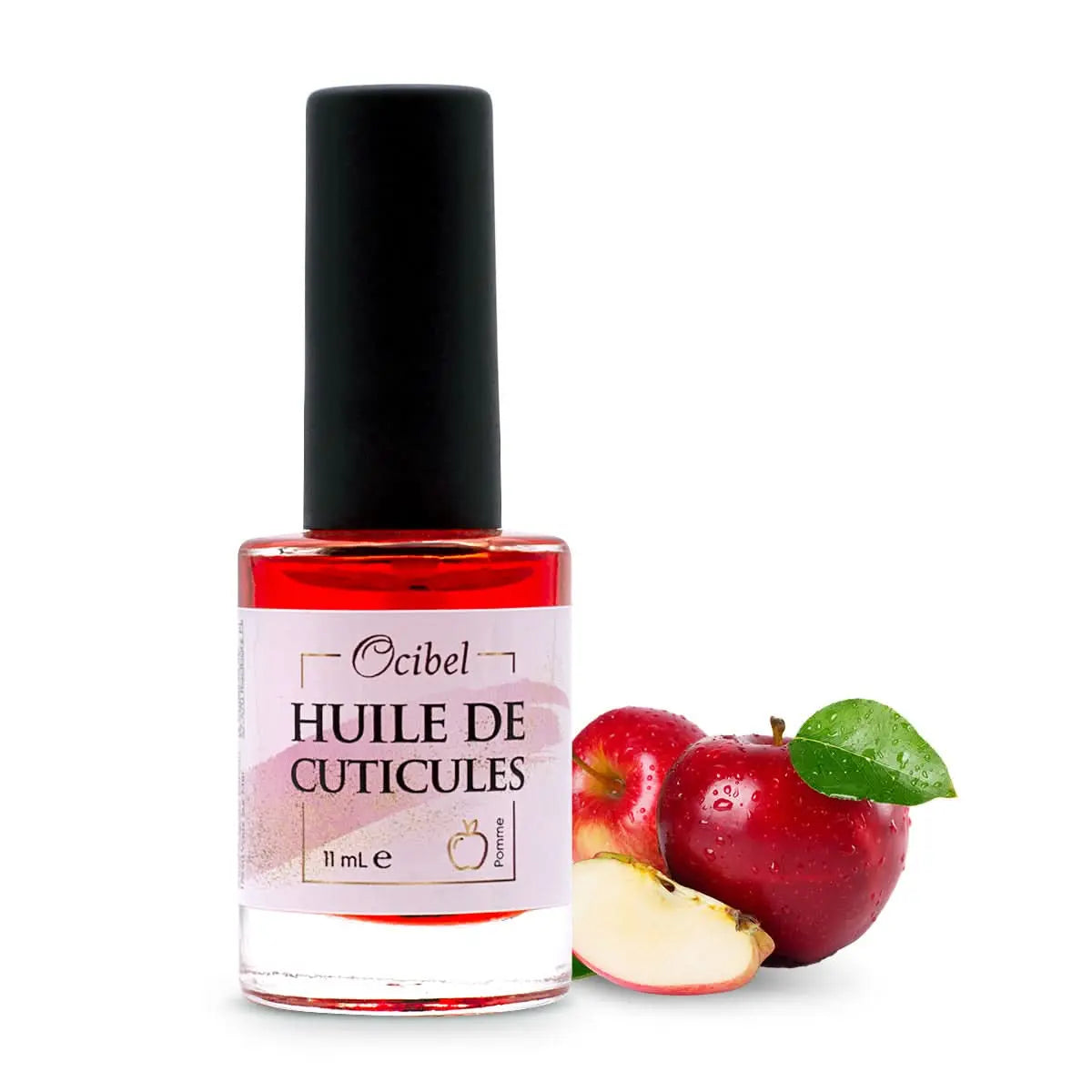 Huile de cuticule parfumée Pomme - 11 ml OCIBEL