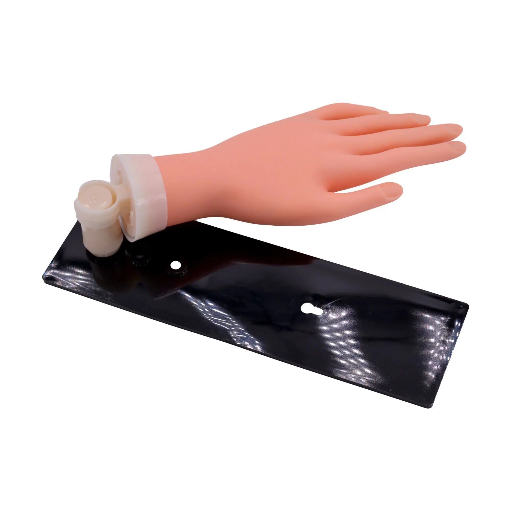 Main d‘entraînement en silicone avec support à visser sur une table OCIBEL