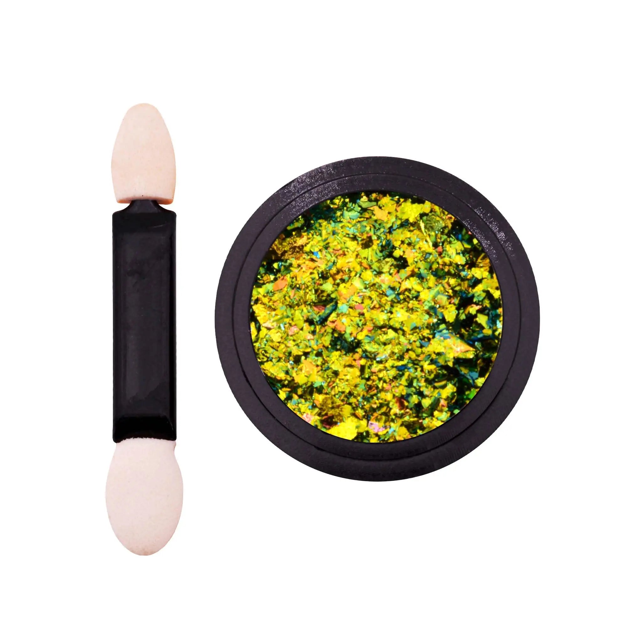 Poudre Chrome Flakes Vert OCIBEL