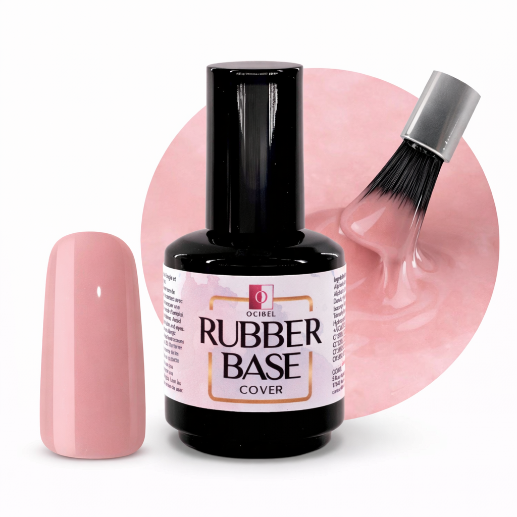 Rubber Base - Gummy Base UV / LED Cover Sans HEMA / DI-HEMA - 15 ml OCIBEL