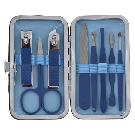 Set manucure bleu élégant – 8 pièces essentielles OCIBEL
